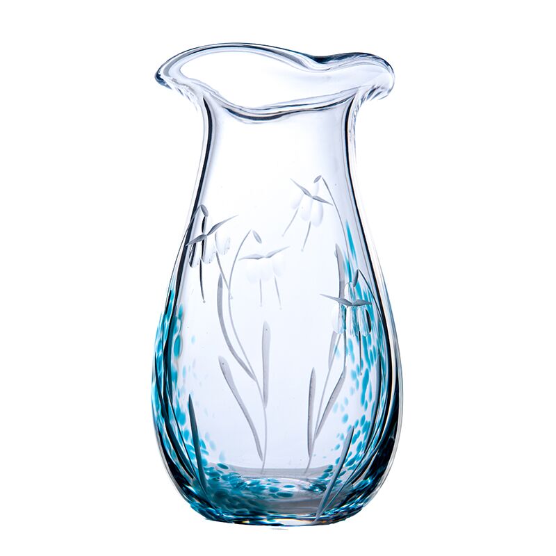 Celtic Meadow Large Vase - The Irish Hand Made Glass Company